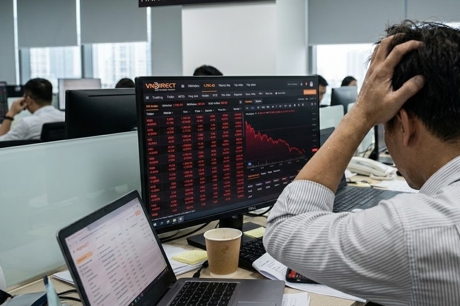 VN-Index giảm hơn 40 điểm, khối ngoại bán ròng hơn 1.400 tỷ đồng