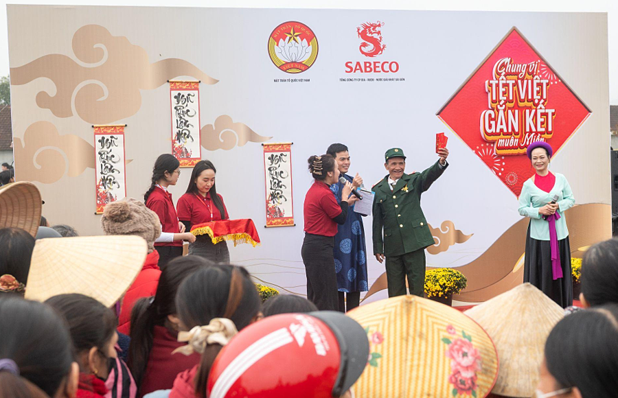 Dấu ấn trong chiến dịch Tết 2026 Sabeco