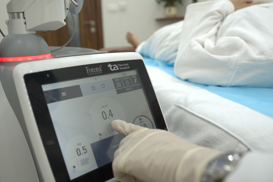 Giãn mao mạch khiến mũi ửng đỏ