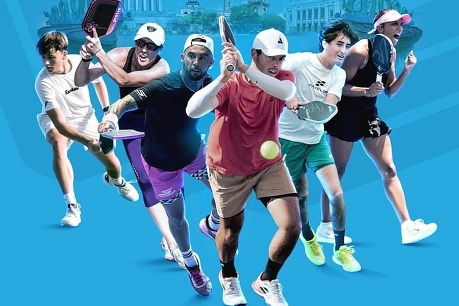 Ben Johns dự giải pickleball PPA Asia Tour tại Hà Nội