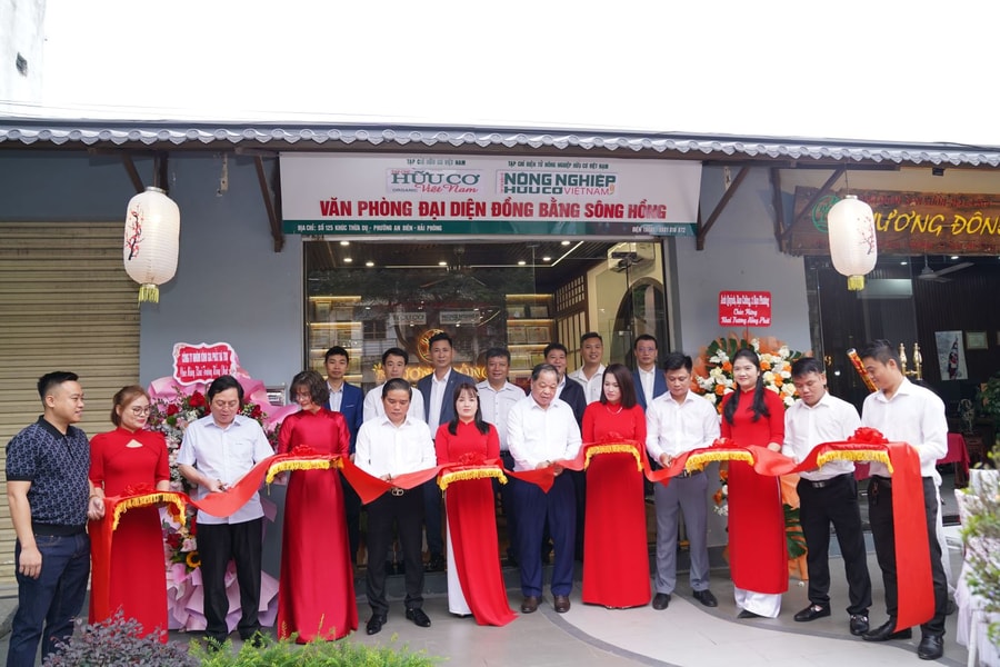 Tạp chí Hữu cơ Việt Nam ra mắt văn phòng đại diện khu vực Đồng bằng sông Hồng