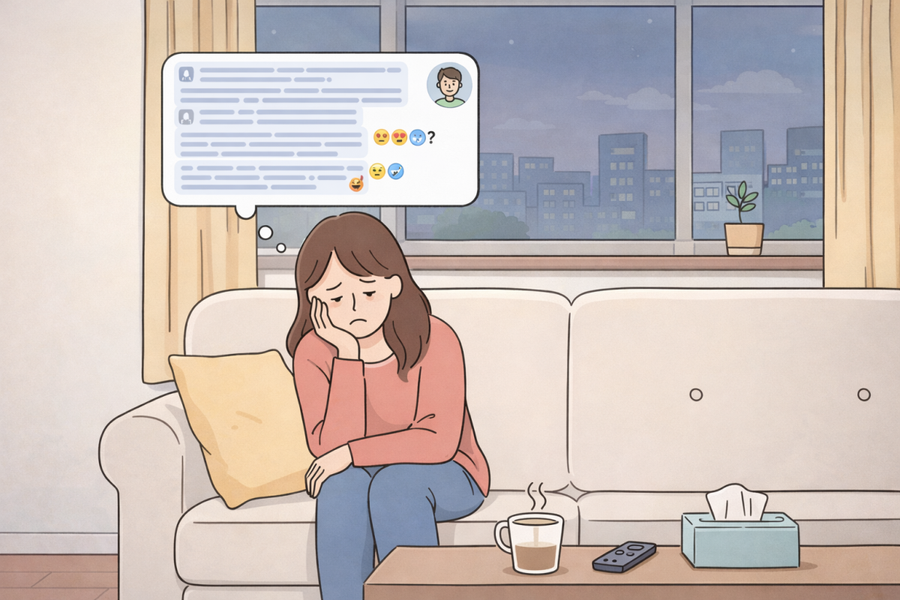 Thấy phiền khi anh bạn thuở nhỏ đã có vợ nhắn tin mỗi ngày