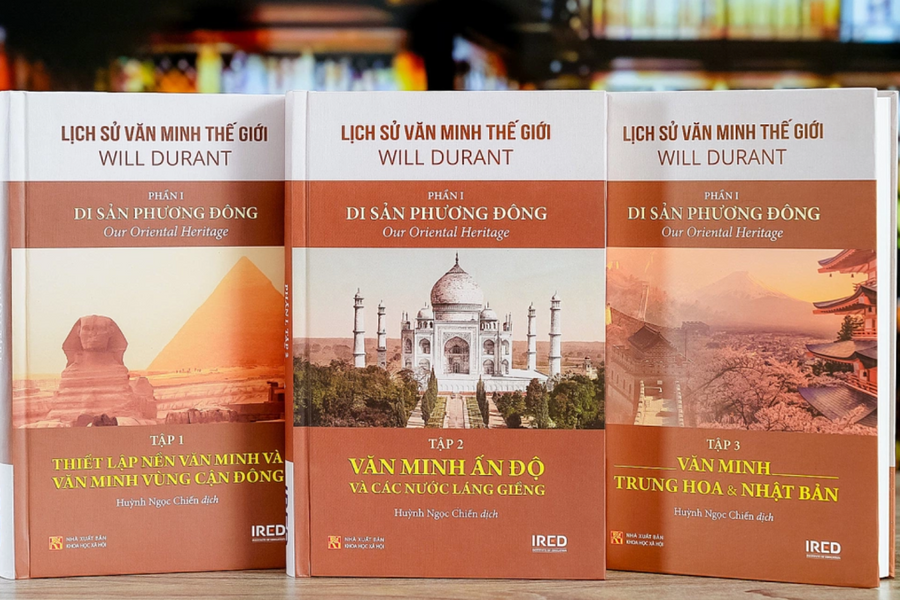 'Lịch sử văn minh thế giới' nhận giải A Sách Quốc gia