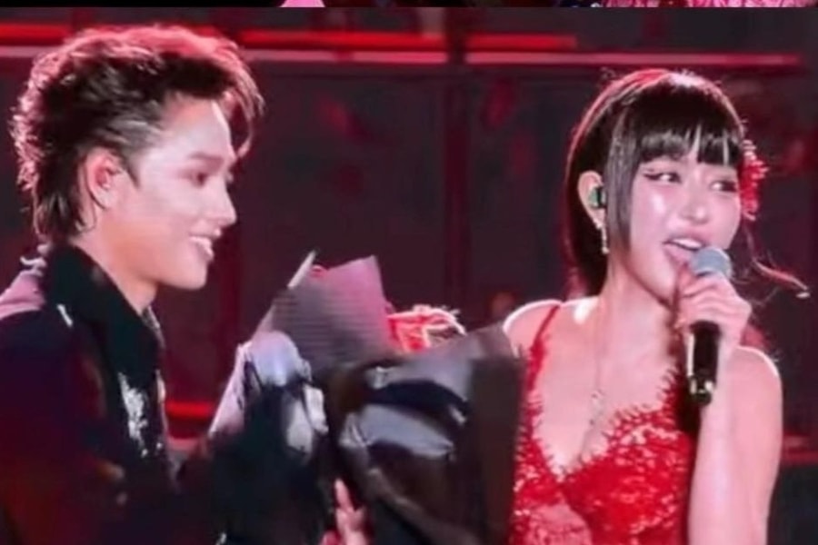 Khoảnh khắc gây sốt của Tăng Duy Tân và Bích Phương