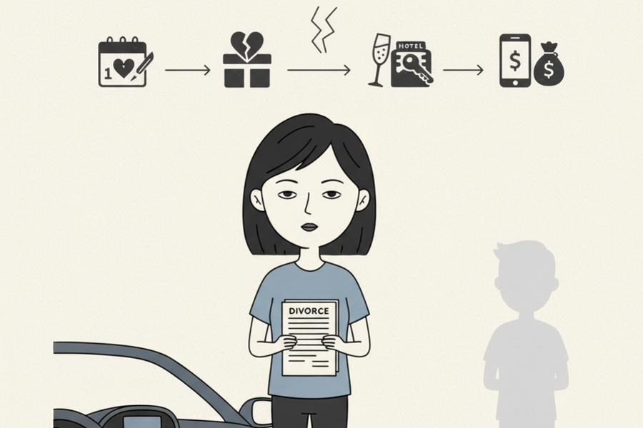 Bị tôi phát hiện, chồng vẫn chuyển tiền và đi khách sạn với người khác