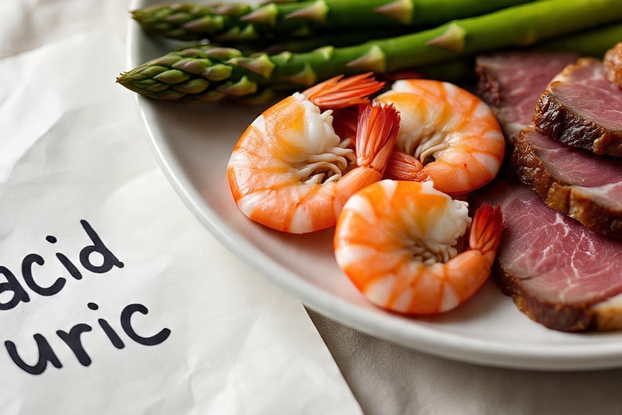 Vì sao axit uric tăng dù ăn uống lành mạnh?