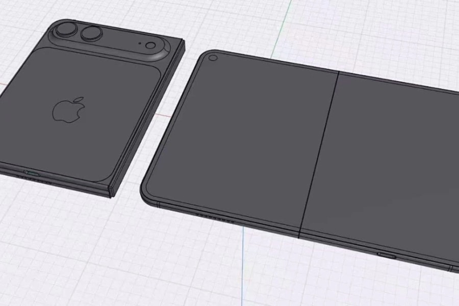 Thiết kế dự kiến của iPhone màn hình gập