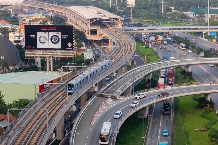 Kéo dài metro Bến Thành - Suối Tiên đến sân bay Long Thành