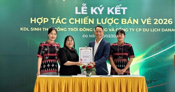 Cổng Trời Đông Giang trao chứng nhận đối tác chiến lược duy nhất cho DANAGO