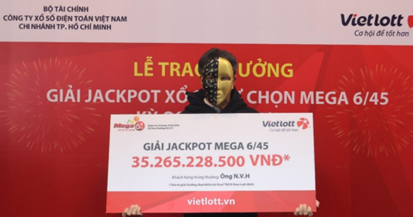 Mua vé số Vielott theo ngày sinh cháu nội, một người ở TP HCM trúng hơn 35,2 tỉ đồng
