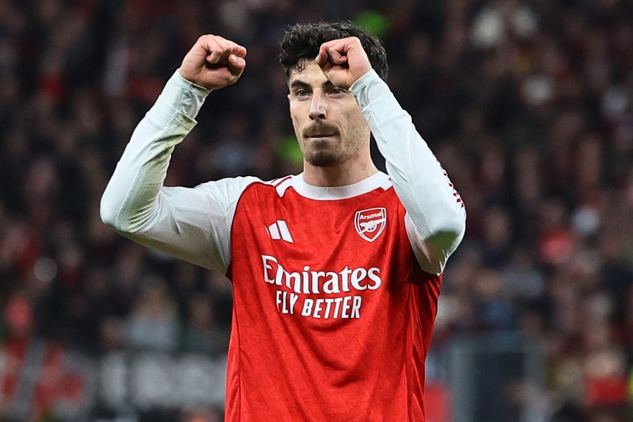 Kết quả Bayer Leverkusen 1-1 Arsenal: Phạt đền tranh cãi, Havertz gỡ hòa