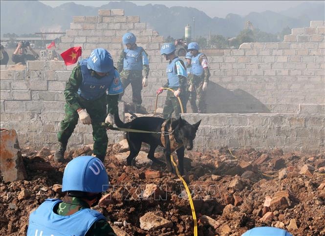 Khóa huấn luyện gìn giữ hòa bình đầu tiên của Việt Nam đạt chuẩn quốc tế