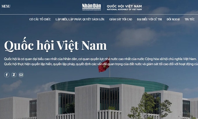 Báo Nhân Dân ra mắt chuyên trang Quốc hội Việt Nam