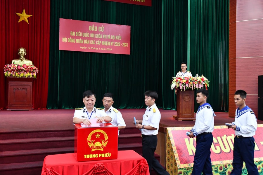 Bầu cử sớm ở Lữ đoàn 127, Vùng 5 Hải quân