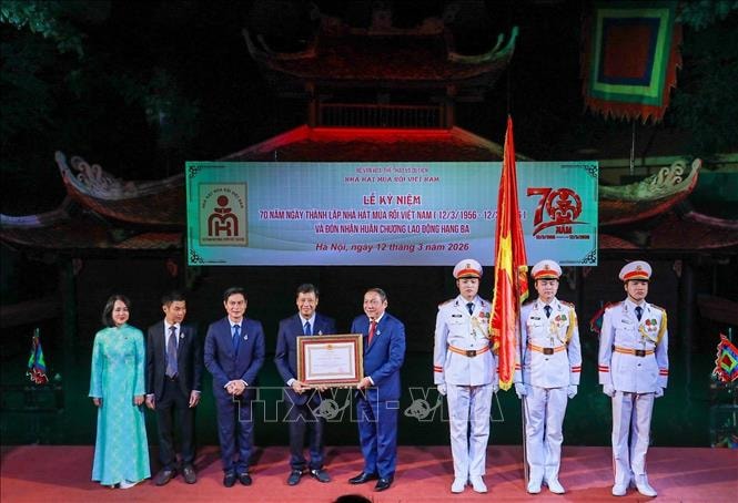 Nhà hát Múa rối Việt Nam kỷ niệm 70 năm xây dựng, đổi mới và phát triển