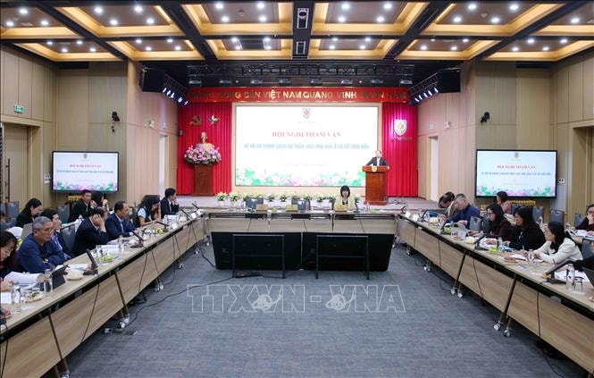 Tham vấn về hồ sơ chính sách dự thảo Luật Hòa giải ở cơ sở (sửa đổi)