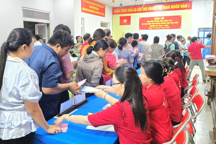 TP Hồ Chí Minh: Diễn tập bầu cử tại chung cư đông cử tri, đẩy mạnh tuyên truyền trực quan