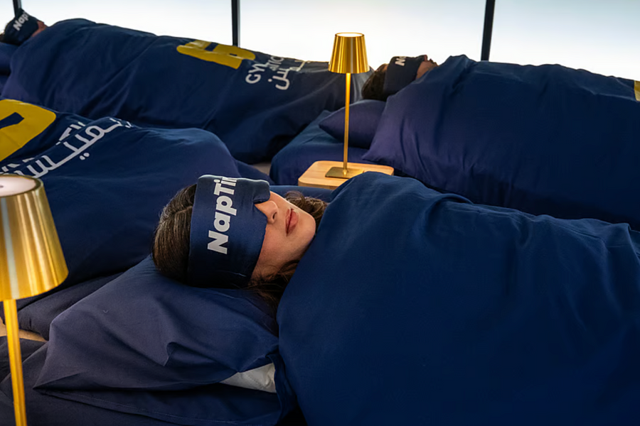 Chi tiền vào phòng gym để ngủ