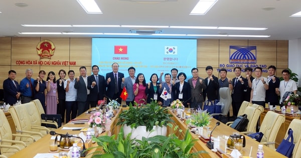 Trường Đại học Cửu Long quan hệ hợp tác với các đối tác ở Hàn Quốc