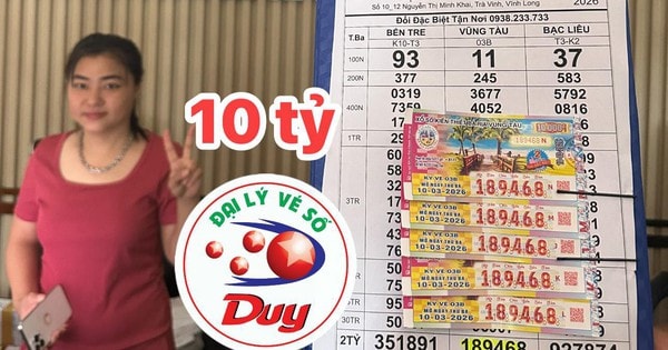 Xổ số miền Nam: Chiều 12-3, xuất hiện 11 vé trúng giải độc đắc