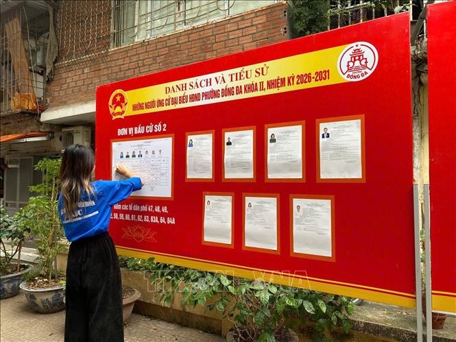 Bầu cử Quốc hội và HĐND: Người trẻ với trách nhiệm thực hiện quyền công dân