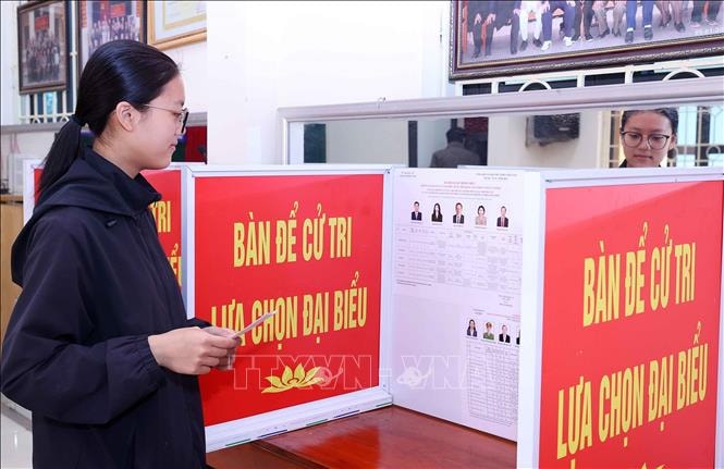 Bầu cử Quốc hội và HĐND: Đặt trọn niềm tin vào lá phiếu bầu
