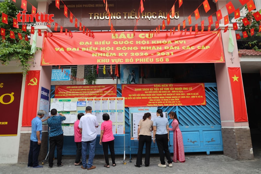 Thời tiết TP Hồ Chí Minh nắng ráo thuận lợi cho cử tri đi bỏ phiếu