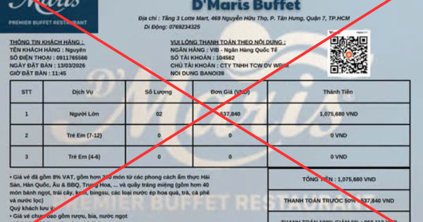 Tràn lan fanpage giả mạo nhà hàng buffet D'Maris, Poseidon..., nhiều người sập bẫy