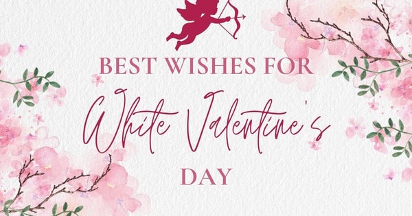 Những mẫu thiệp Valentine 14/3 - Valentine trắng đẹp nhất 2026