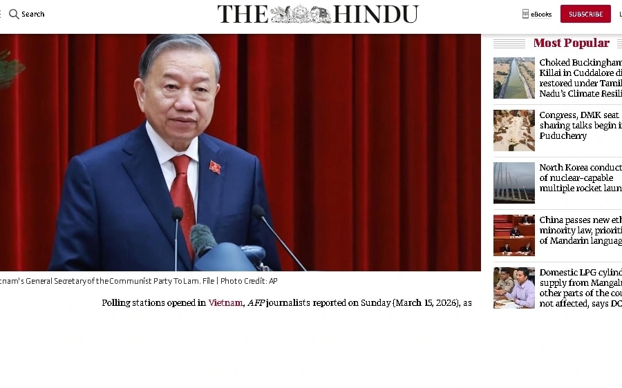 Truyền thông, chuyên gia quốc tế đánh giá cao ý nghĩa ngày bầu cử tại Việt Nam