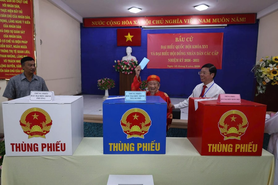 Những cử tri đặc biệt tại TP Hồ Chí Minh