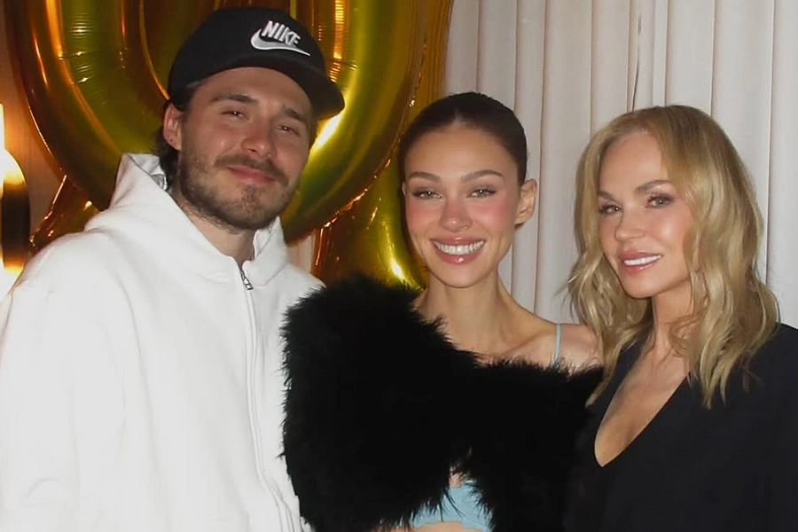 Brooklyn Beckham dự sinh nhật mẹ vợ