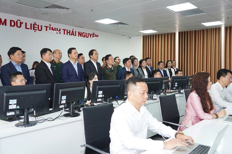 Khai trương trung tâm dữ liệu tỉnh Thái Nguyên