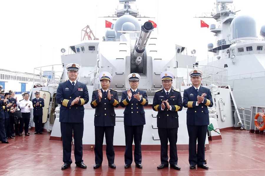 Hải quân Việt Nam - Trung Quốc lần đầu tập bắn đạn thật chống cướp biển