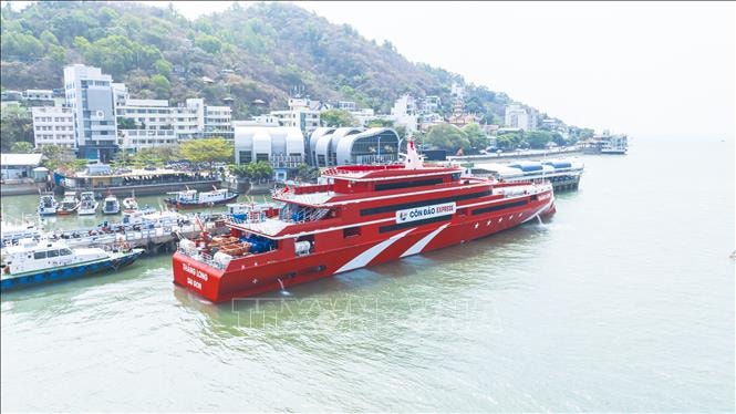 Tăng chuyến tàu cao tốc tuyến Vũng Tàu - Côn Đảo, giảm giá vé dịp hè 2026