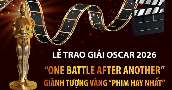 Giải Oscar 2026: 'One Battle After Another' giành tượng vàng 'Phim hay nhất'