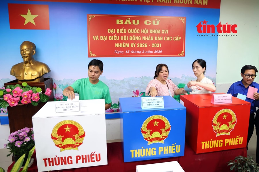 Cử tri tin tưởng vào các đại biểu vì nước, vì dân