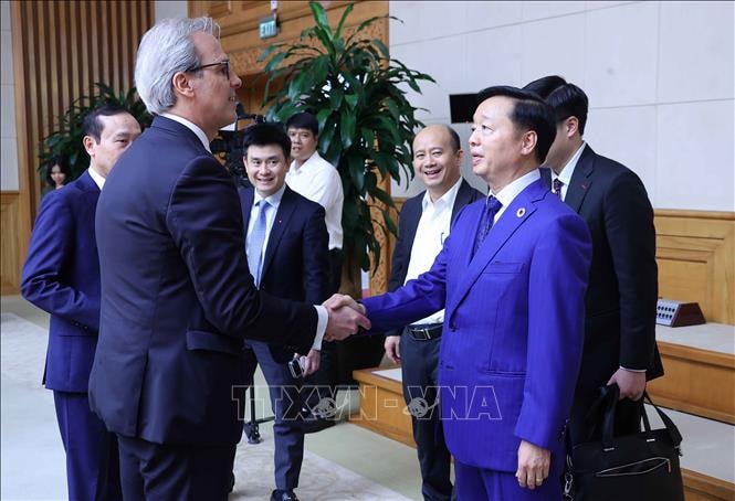 Phó Thủ tướng Trần Hồng Hà làm việc với Đoàn thanh tra IUU của EC