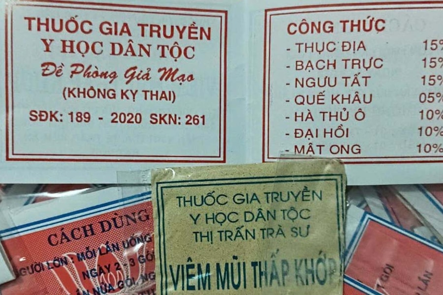 Bẫy 'giảm đau nhanh' từ thuốc đông y dởm