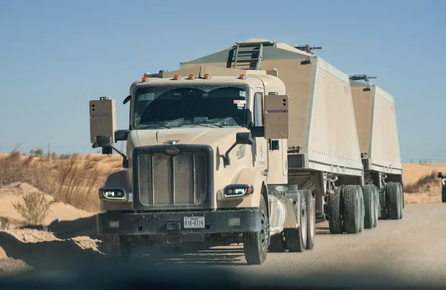 Xe siêu trường tự chuyển hàng không cần tài xế