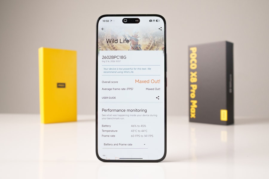 Poco X8 Pro Max - cấu hình mạnh, pin 8.500 mAh