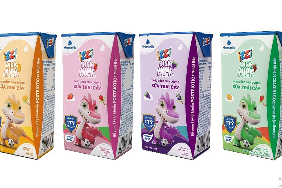 Hanoimilk đa dạng sản phẩm dựa trên nhu cầu trẻ nhỏ
