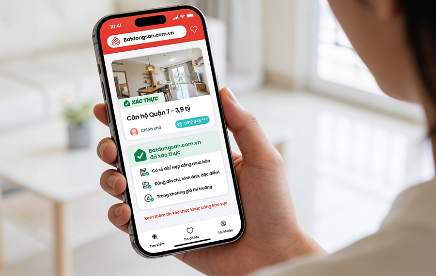 Tin xác thực trên Batdongsan đạt gấp đôi lượng truy cập