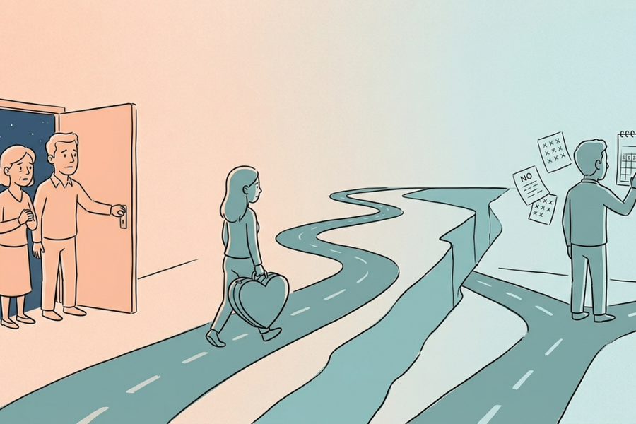 Tôi chạy xe đêm thăm nhà người yêu, anh trì hoãn ra mắt vì sợ bố mẹ bạn gái giục cưới