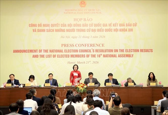 Họp báo công bố kết quả bầu cử: Lần đầu có đại biểu dân tộc Ơ Đu trong Quốc hội