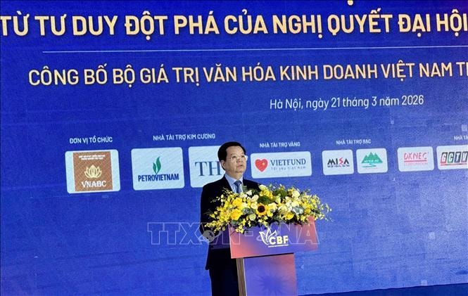 Phó Thủ tướng Mai Văn Chính: Văn hóa kinh doanh là tài sản quý, bền vững của doanh nghiệp