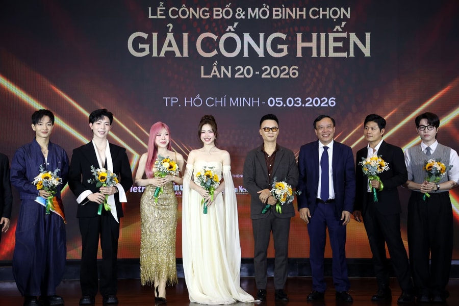 Công bố đề cử chính thức Giải thưởng Cống hiến 2026