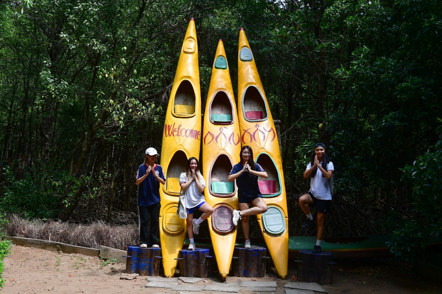 Nhiều người trẻ chuộng hoạt động gần thiên nhiên