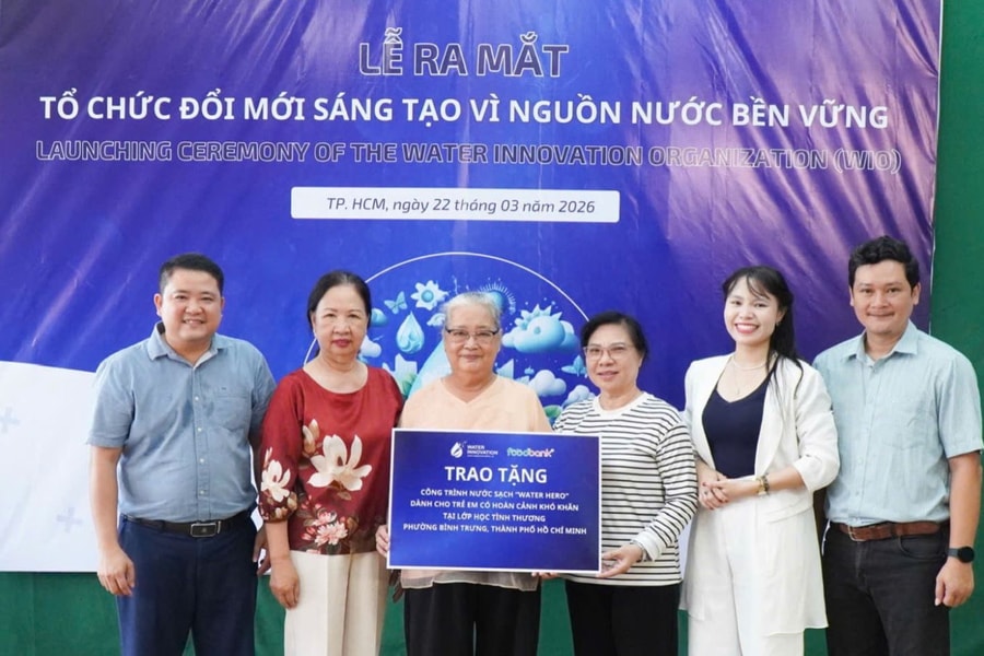 Water Innovation ra mắt tại Việt Nam, khởi động dự án nước sạch cho cộng đồng