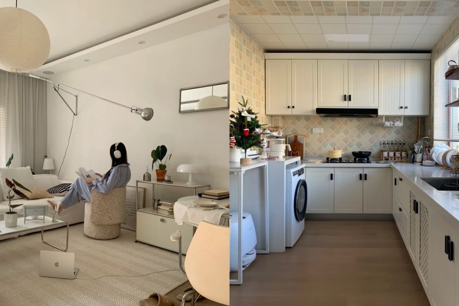 Cô gái tự trang trí căn hộ 'chữa lành' cho bản thân